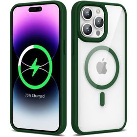 Vendas iPhone 14 Pro Uyumlu Ege Serisi Magsafe Wireless Şarj Özellikli Silikon Kılıf
