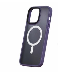 Vendas iPhone 14 Pro Uyumlu Hybrid Magsafe Wireless Şarj Destekli Magic Smooth Silikon Kılıf