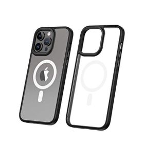 Vendas iPhone 14 Pro Uyumlu Hybrid Magsafe Wireless Şarj Destekli Magic Smooth Silikon Kılıf