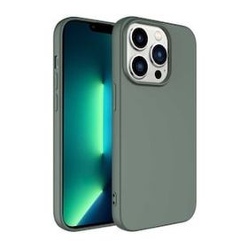 Vendas iPhone 14 Pro Uyumlu Lansman Kadife Dokulu Fit Premium Kılıf