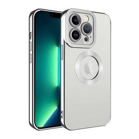 Vendas iPhone 14 Pro Uyumlu Omega Serisi Kamera Korumalı Logo Gösteren Fit Kılıf