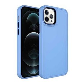 Vendas iPhone 14 Pro Uyumlu Pastel Serisi Metal Kamera Çerçeve ve Buton Tasarımlı Darbe Dirençli Silikon Kılıf