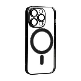 Vendas iPhone 14 Pro Uyumlu Porta Serisi Kamera Korumalı Magsafe Özellikli Elektroplated Sert PC Kılıf