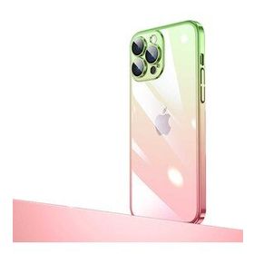 Vendas iPhone 14 Pro Uyumlu Senkron Serisi Parlak Renk Geçişli Kamera Korumalı Magic Kılıf