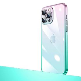 Vendas iPhone 14 Pro Uyumlu Senkron Serisi Parlak Renk Geçişli Kamera Korumalı Magic Kılıf