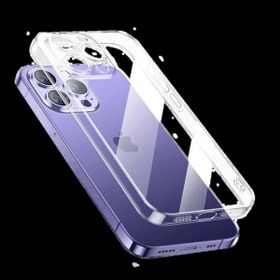 Vendas iPhone 14 Pro Uyumlu Vasif Serisi Glitter Elektroplated Şeffaf Sert PC Kılıf