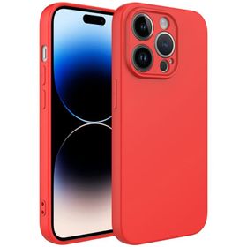 Vendas iPhone 14 Pro Uyumlu W-Lansman Serisi Kamera Korumalı Yumuşak Dokulu Kadife Kaplı Kılıf