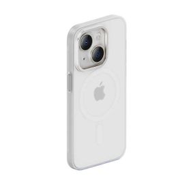 Vendas İphone 14 Uyumlu Buzlu Mat Tasarımlı Wireless Şarj Destekli Kamera Çıkıntılı Sert Magnetik Kılıf