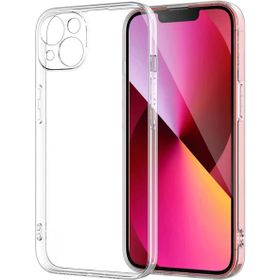 Vendas iPhone 14 Uyumlu Fora Serisi Kamera Korumalı Şeffaf Silikon Kılıf