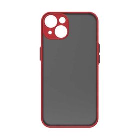 Vendas iPhone 14 Uyumlu Mara Serisi Arkası Mat Renkli Hux Silikon Kılıf