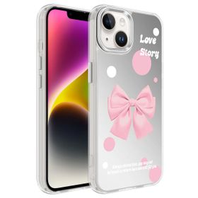 Vendas iPhone 14 Uyumlu Mimbo Serisi Airbag Köşeli Parlak Tasarımlı Moda Dizayn Kılıf