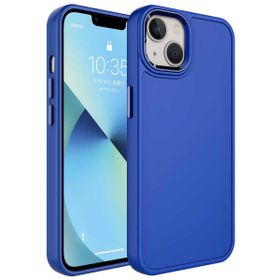 Vendas iPhone 14 Uyumlu Pastel Serisi Metal Kamera Çerçeve ve Buton Tasarımlı Darbe Dirençli Silikon Kılıf