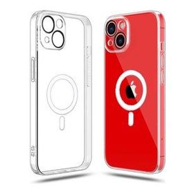 Vendas iPhone 14 Uyumlu Porta Serisi Kamera Korumalı Magsafe Özellikli Elektroplated Sert PC Kılıf