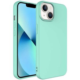 Vendas iPhone 14 Uyumlu W-Lansman Serisi İçi Kadife Yumuşak Dokulu Lansman Kılıf