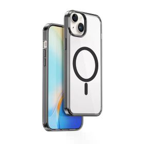 Vendas iPhone 15 Plus Uyumlu Crystal Series Magnetic Charge Support Magic Smooth Kılıf