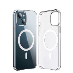 Vendas iPhone 15 Plus Uyumlu Orjin Serisi Wireless Şarj Destekli Sararma Yapmayan Sert PC Şeffaf Kılıf
