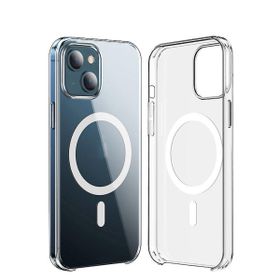 Vendas iPhone 15 Plus Uyumlu Orjin Serisi Wireless Şarj Destekli Sararma Yapmayan Sert PC Şeffaf Kılıf