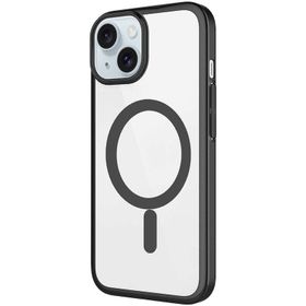 Vendas iPhone 15 Plus Uyumlu Riksos Serisi Wireless Şarj Özellikli Mat Sert Pc Kılıf