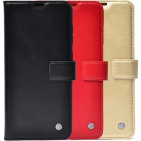 Vendas iPhone 15 Pro Deluxe Serisi Kapaklı Stand Özellikli Suni Deri Kapaklı Cep Telefonu Kılıfı