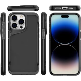 Vendas iPhone 15 Pro Door Serisi Darbe Dirençli Airbag Köşeli Shock Proof T-Max Cep Telefonu Kılıfı