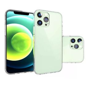 Vendas iPhone 15 Pro Kamera Çıkıntılı Soft Şeffaf Silikon Cep Telefonu Kılıfı