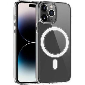 Vendas iPhone 15 Pro Magsafe Şarj Destekli Darbe Dirençli Fit Hard Silikon Cep Telefonu Kılıfı