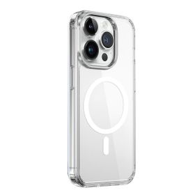 Vendas iPhone 15 Pro Max Crystal Series Magnetic Charge Support Magic Smooth Cep Telefonu Kılıfı