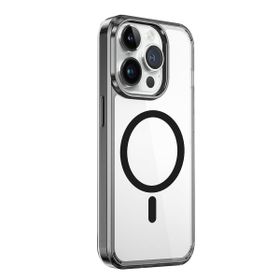 Vendas iPhone 15 Pro Max Crystal Series Magnetic Charge Support Magic Smooth Cep Telefonu Kılıfı