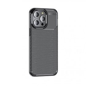 Vendas iPhone 15 Pro Max Deep Dizayn Auto Focus Tasarımlı Karbon Dizayn Cep Telefonu Kılıfı