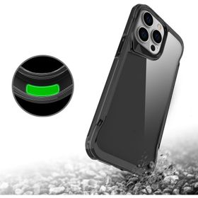 Vendas iPhone 15 Pro Max Door Serisi Darbe Dirençli Airbag Köşeli Shock Proof T-Max Cep Telefonu Kılıfı
