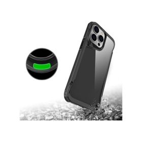 Vendas iPhone 15 Pro Max Door Serisi Darbe Dirençli Airbag Köşeli Shock Proof T-Max Cep Telefonu Kılıfı