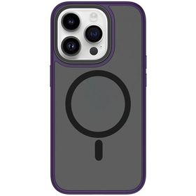 Vendas iPhone 15 Pro Max Felix Serisi Magsafe Şarj Özellikli Kamera Korumalı Mat Drop Magic Silikon Cep Telefonu Kılıfı