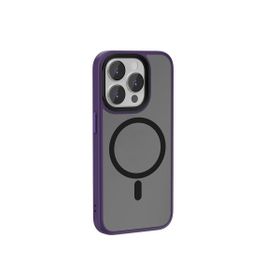 Vendas iPhone 15 Pro Max Felix Serisi Magsafe Şarj Özellikli Kamera Korumalı Mat Drop Magic Silikon Cep Telefonu Kılıfı