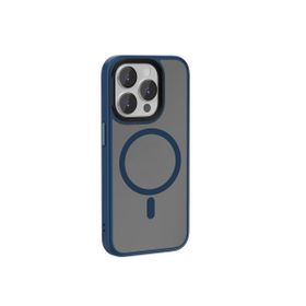 Vendas iPhone 15 Pro Max Felix Serisi Magsafe Şarj Özellikli Kamera Korumalı Mat Drop Magic Silikon Cep Telefonu Kılıfı
