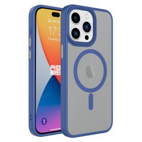 Vendas iPhone 15 Pro Max Flet Serisi Mat Arka Yüzey Wireless Şarj Destekli Magsafe Cep Telefonu Kılıfı