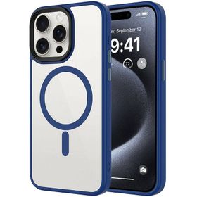 Vendas iPhone 15 Pro Max Flet Serisi Mat Arka Yüzey Wireless Şarj Destekli Magsafe Cep Telefonu Kılıfı