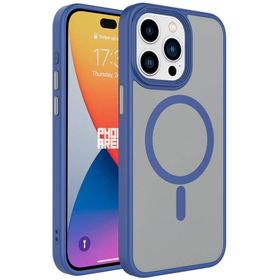Vendas iPhone 15 Pro Max Flet Serisi Mat Arka Yüzey Wireless Şarj Destekli Magsafe Cep Telefonu Kılıfı