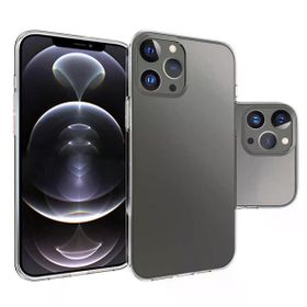 Vendas iPhone 15 Pro Max Kamera Çıkıntılı Soft Şeffaf Silikon Cep Telefonu Kılıfı