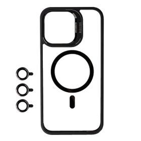 Vendas iPhone 15 Pro Max Klon Serisi Wireless Şarj Destekli Kapaklı Kamera Lens Korumalı Sert PC Cep Telefonu Kılıfı