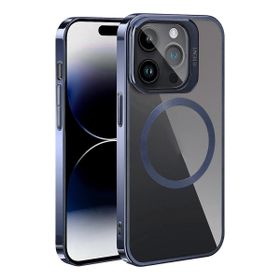Vendas iPhone 15 Pro Max Klon Serisi Wireless Şarj Destekli Kapaklı Kamera Lens Korumalı Sert PC Cep Telefonu Kılıfı
