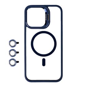 Vendas iPhone 15 Pro Max Klon Serisi Wireless Şarj Destekli Kapaklı Kamera Lens Korumalı Sert PC Cep Telefonu Kılıfı