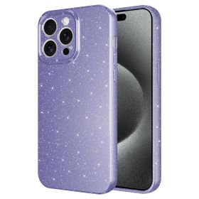 Vendas iPhone 15 Pro Max Koton Serisi Kamera Korumalı Simli Lüks Silikon Cep Telefonu Kılıfı