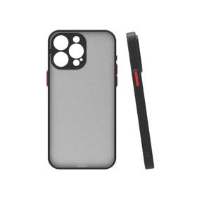 Vendas iPhone 15 Pro Max Mara Serisi Arkası Mat Renkli Hux Silikon Cep Telefonu Kılıfı