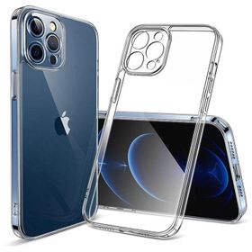 Vendas iPhone 15 Pro Max Simple Serisi Kamera Korumalı Soft Şeffaf Silikon Seramik Nano Cep Telefonu Kılıfı