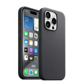 Vendas iPhone 15 Pro Mikro Fiber Yüzeyli Optimal Kamera Çıkıntılı Cep Telefonu Kılıfı
