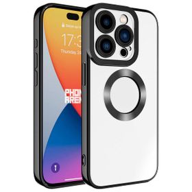 Vendas iPhone 15 Pro Omega Serisi Kamera Korumalı Logo Gösteren Fit Silikon Cep Telefonu Kılıfı