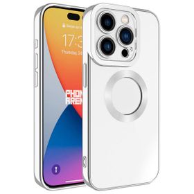 Vendas iPhone 15 Pro Omega Serisi Kamera Korumalı Logo Gösteren Fit Silikon Cep Telefonu Kılıfı