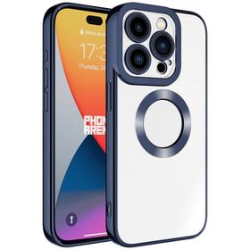 Vendas iPhone 15 Pro Omega Serisi Kamera Korumalı Logo Gösteren Fit Silikon Cep Telefonu Kılıfı
