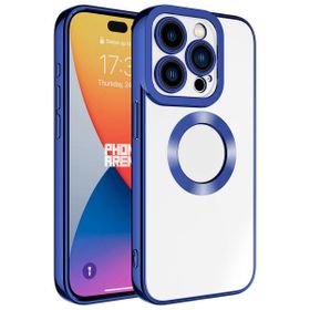 Vendas iPhone 15 Pro Omega Serisi Kamera Korumalı Logo Gösteren Fit Silikon Cep Telefonu Kılıfı