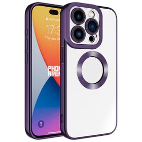 Vendas iPhone 15 Pro Omega Serisi Kamera Korumalı Logo Gösteren Fit Silikon Cep Telefonu Kılıfı
